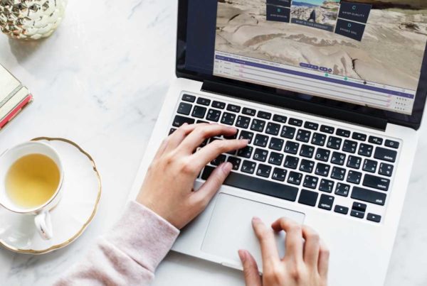 VRTY platform on laptop