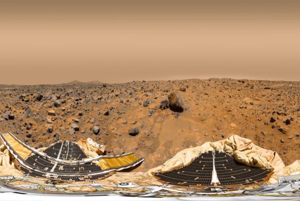 Mars surface 360-degree