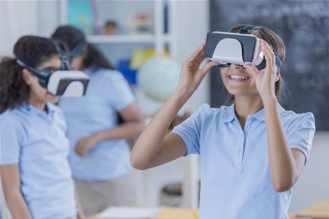 Classroom using VR